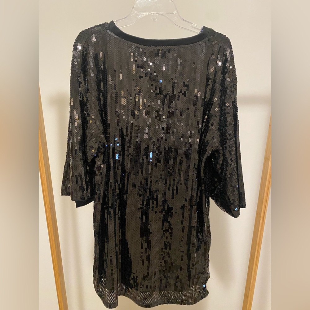 Sequin Shirt dress - Picture 3 of 3